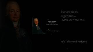 Citations de Talleyrand Sagesse et Diplomatie citations sagesse diplomatie histoiredefrance [upl. by Hope990]