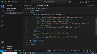 Formularz rejestracji i logowania w PHP i mySQL [upl. by Muirhead]