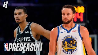 San Antonio Spurs vs Golden State Warriors  Full Game Highlights  October 20 2023 NBA Preseason [upl. by Cherri103]