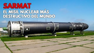 Este es el MISIL RUSO más PODEROSO del Mundo Sarmat  ¿Es imposible de detener [upl. by Nils]