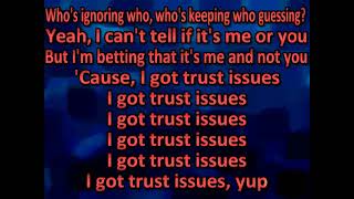 Robyn Ottolini  Trust Issues karaoke by request [upl. by Dita280]