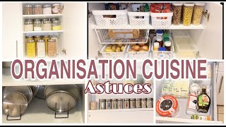 ORGANISATION PLACARDS  ORGANISATION amp RANGEMENT CUISINE ASTUCES  KITCHEN ORGANIZATION IDEAS [upl. by Nemlaz114]