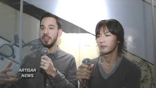 Linkin Parks Mike Shinoda and Bz Koshi Inaba Interview [upl. by Aileno]