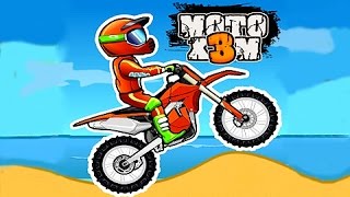 Juego de Motos  Moto X3M gameplay android [upl. by Romilly]