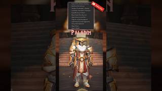 TRANSMOGS  Paladin quotArathi Templarquot worldofwarcraft transmogs warwithin [upl. by Ellesor652]