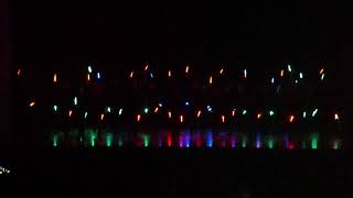 Mrs Bonadonna Carol of the Bells Light Show 2018 [upl. by Namref]