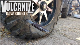 Tire Sidewall Repair Permanent Vulcanizing PRO REPAIR [upl. by Boyce]