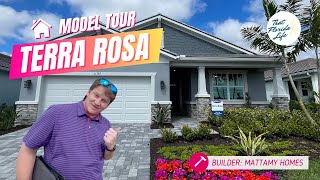 Brightmore Mattamy Homes Terra Rosa Tour Wellen Park [upl. by Nivets153]