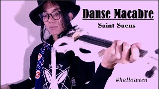 Danse Macabre op40 Camille Saint Saens  electric violin cover [upl. by Akihsar]