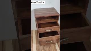 shorts Solid sheesham Wood Modern said table with 2 Drawer woodbaba youtubeshorts viral [upl. by Yreme]