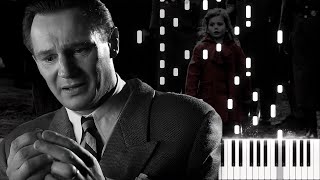 Schindlers List  Main Theme  Piano Tutorial MIDI  SHEET [upl. by Elconin879]