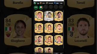 Das beste Italien🇮🇹 Team in Madfut 25 automobile phonk worldcup fifaworldcup anime [upl. by Bandler102]