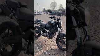 Yamaha mt 03 660 youtube exhaust mt03 yamaha viral sound youtubeshorts bike vlog [upl. by Wareing]