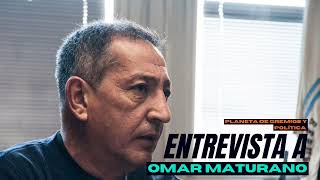 Entrevista a Omar Maturano en Planeta de Gremios y política [upl. by Auqinot]