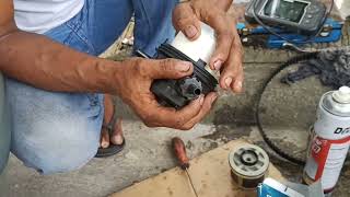 how to replace fuel filter Toyota Innova deisel engine [upl. by Adhern530]