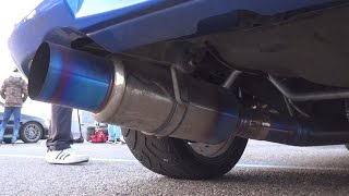 Tomei Expreme Ti Titanium Exhaust  Equal Length Header  Subaru Impreza WRX STI Sound [upl. by Florencia]