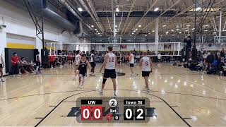 20241019 Wisconsin Volleyball A vs Iowa State [upl. by Lippold]