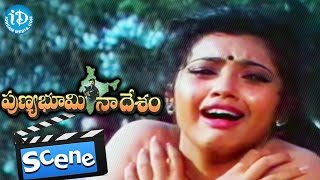 Punya Bhoomi Naa Desam Movie Scenes  Goons Killing Meenas Father  Mohan Babu [upl. by Novert]