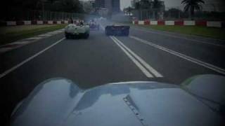 Onboard FIA Cobra around Albert Park Formula 1 track [upl. by Edalb]