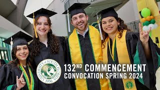 USF Spring 2024 Commencement Ceremony  Sunday 900AM [upl. by Kellyann713]