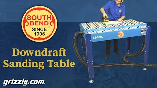 South Bend Downdraft Sanding Table SB1090 [upl. by Ahseinar]