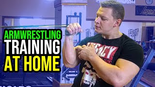 Arm Wrestling Training at Home 4 Quick Workouts to Build Strength [upl. by Furmark]