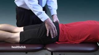 Palpation of the inferior lateral angle of the sacrum  physical therapy continuing education [upl. by Hezekiah603]