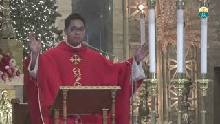 Daily Mass at the Manila Cathedral  December 26 2023 1210pm [upl. by Euell]