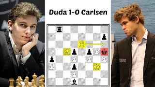 SZACHY 146 Jan Krzysztof Duda 10 Magnus Carlsen 20 maja 2020r Polak pokonuje mistrza świata [upl. by Peck]