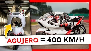 💥 Crean la MOTO ELÉCTRICA más Rápida del Mundo Tiene un AGUJERO y va a 400KMH WMC250EV [upl. by Neerom]