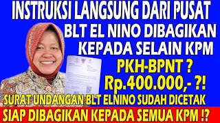 pkh hari ini UPDATE PENCAIRAN blt el nino 400rb blt elnino 2023 kapan cair [upl. by Ros]