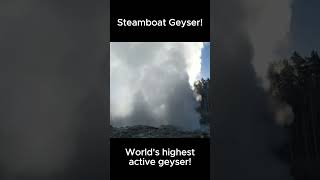 Steamboat Geyser The Worlds Highest Active Geyser [upl. by Pearline880]