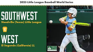 Texas vs California  2023 Little League Baseball World Series Game 24 [upl. by Eelyak]