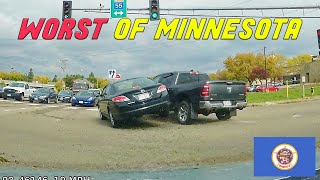 BEST OF MINNESOTA DRIVERS  20 Minutes of Road Rage amp Bad Drivers  PART 1 [upl. by Namron930]