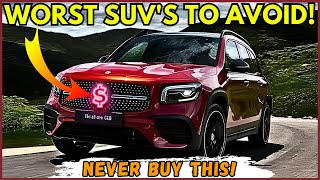 10 DANGEROUS SUVs To AVOID In 2023 Most Unreliable SUVs As Per Consumer Reports [upl. by Tory309]