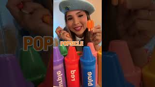 Learn Colors with Surprise Orange crayon  Educational color of the day  Learn colors  ASL [upl. by Notlrahc500]