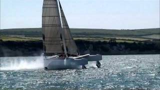 Very Fast Sailing  Boat Speed to 40 knots [upl. by Ettedanreb]