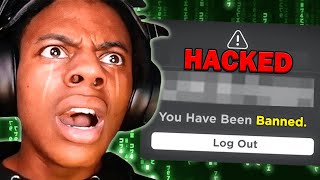 iShowSpeed Gets HACKED in ROBLOX 😂😂 FUNNY [upl. by Kyred685]