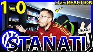 STANATI‼️ INTERJUVENTUS 10 LIVE REACTION [upl. by Attener755]