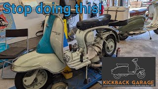 This is just wrong kickbackgarage lambretta [upl. by Zug382]