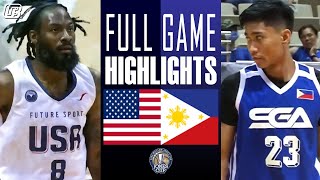 USA VS STRONG GROUP PH  FULL HIGHLIGHTS  43rd William Jones Cup [upl. by Naivart993]