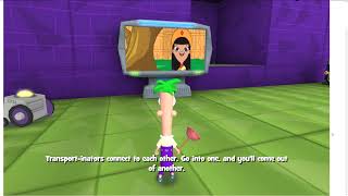 Phineas and FerbTransportinators of Doom  Tutorial Speedrun 36 Seconds [upl. by Lav]