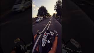 Yamaha Dragstar XVS 650  Bobber  POV RAW PURE ENGINE SOUND 4K VSTAR [upl. by Hashim483]