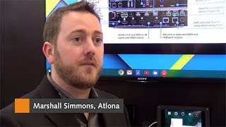 Intronics at ISE 2020  Atlona ATOMEMS52WEU [upl. by Lilak824]