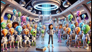 Aliens Stunned by Little Human Girl’s Mysterious Sister Who Turns the Tables at Galactic School [upl. by Annaor]