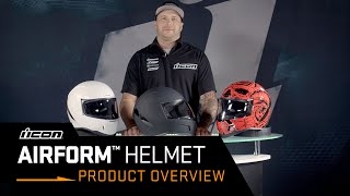 ICON  Product Overview  Airform Helmet [upl. by Anelle]