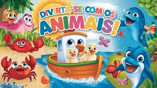 Aventura dos Animais e Natureza – Música Infantil Divertida e Educativa [upl. by Porush]