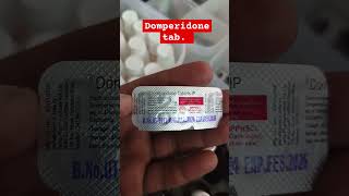 Domperidone tab 👩‍⚕medicine pharmacy medicaleducation pharmamedicine [upl. by Aihsi]