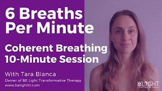 Guided Breath Session  Coherent Breathing  6 Breaths Per Minute [upl. by Mahtal]