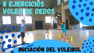 ✅8 EJERCICIOS DE VOLEO para niños 👦👧de VOLEIBOL🏐 en iniciación deportiva o clase de EDUCACIÓN FÍSICA [upl. by Gargan]